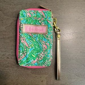 Lilly Pulitzer carded ID wristlet